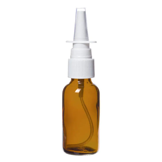 1 oz Amber Nasal Spray Bottles (12-pk)