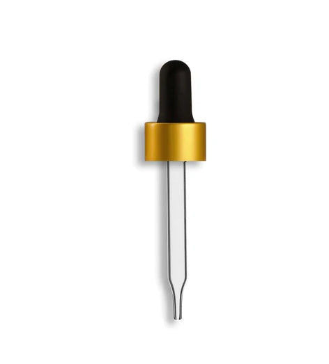 Dropper Caps — Black & Gold (12-pk)