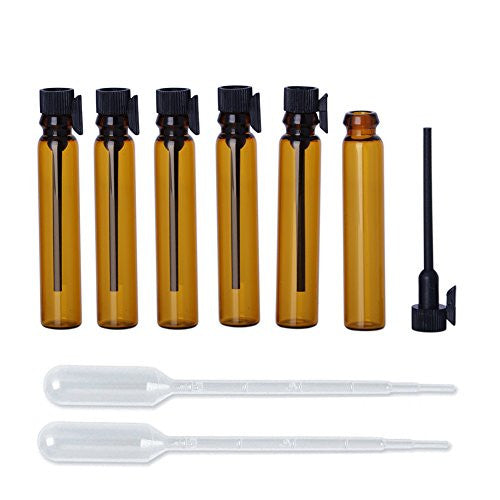 Amber Sample Vials with Applicators (6-pk)